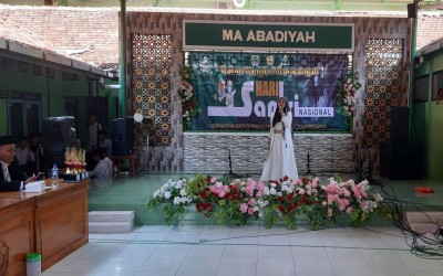 Peringati Hari Santri Nasional 2024, MA Abadiyah Gelar Festival Shalawat